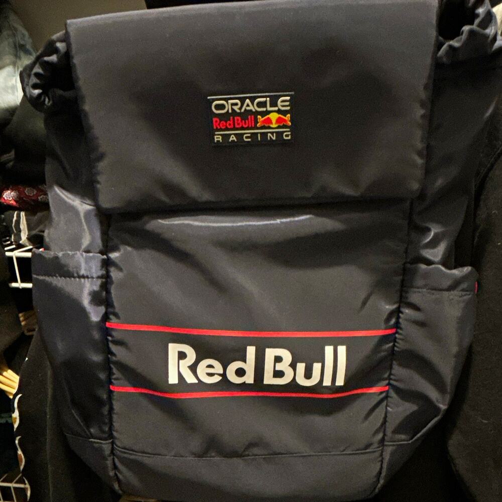Oracle Red Bull Racing Formula 1 Backpack Navy Blue Red White Team Red Bull